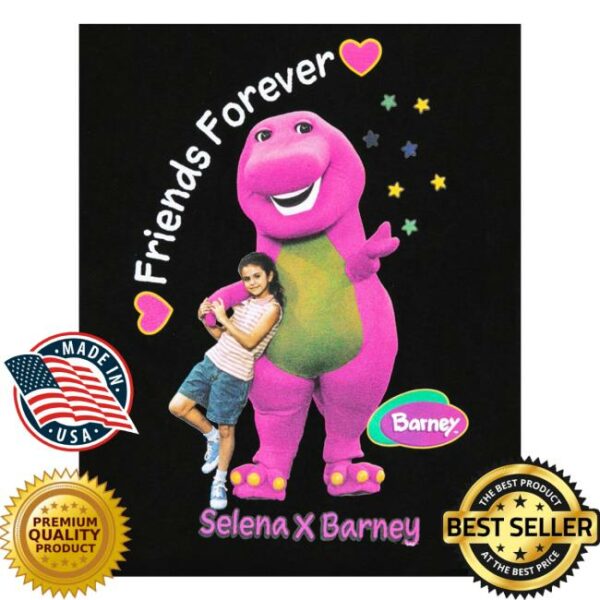 Complex Store Merch Shop Selena Gomez Barney X Selena I Love You Black Tee