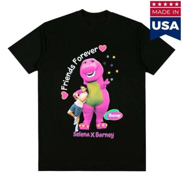Complex Store Merch Shop Selena Gomez Barney X Selena I Love You Black Tee