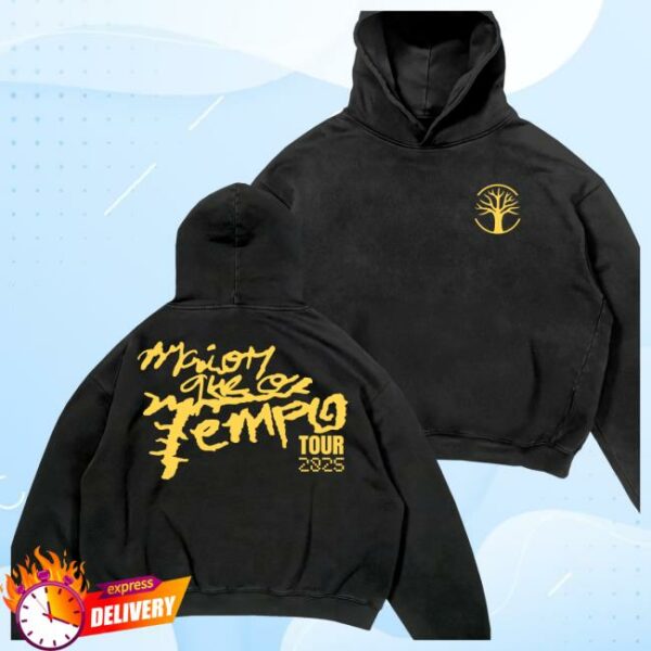 30Praum Store Merch Shop Mqot Tour Preto Hoodie