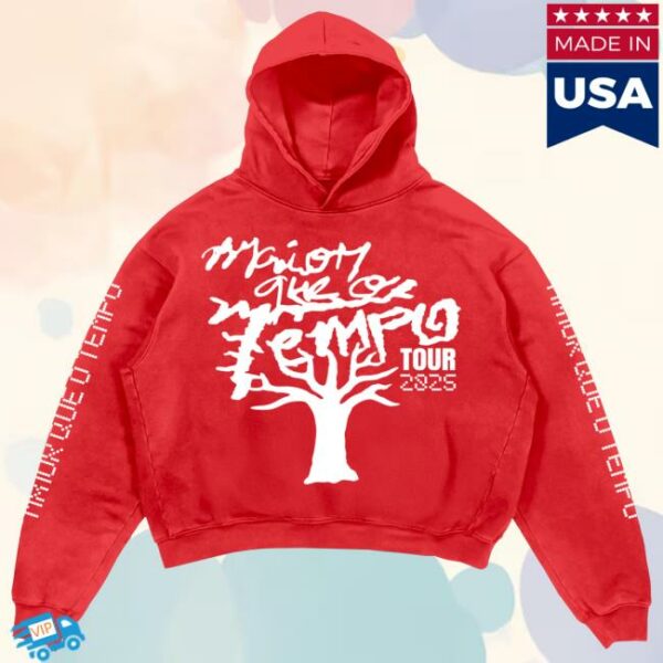 30Praum Store Merch Shop Mqot Tour Vermelho Hoodie