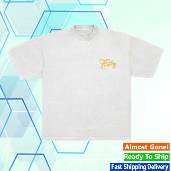 30Praum Store Merch Shop Camiseta Mqot Tour Logo Amarelo Off White Shirt