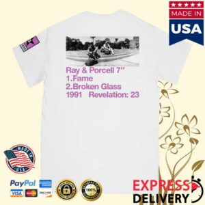 Merchpit Store Merch Ray And Porcell ´Ep Cover´ White Shirt