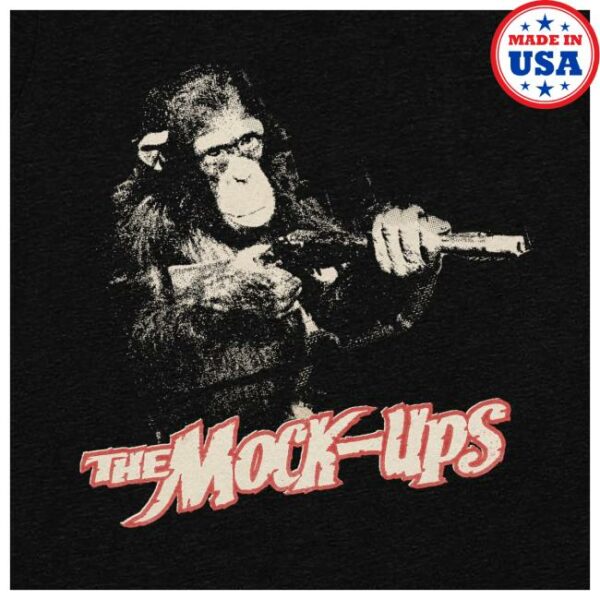 Gauzy Records Store Merch Shop The Mockups Monkey T-Shirt
