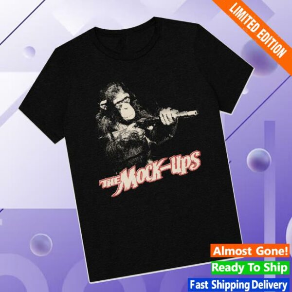 Gauzy Records Store Merch Shop The Mockups Monkey T-Shirt