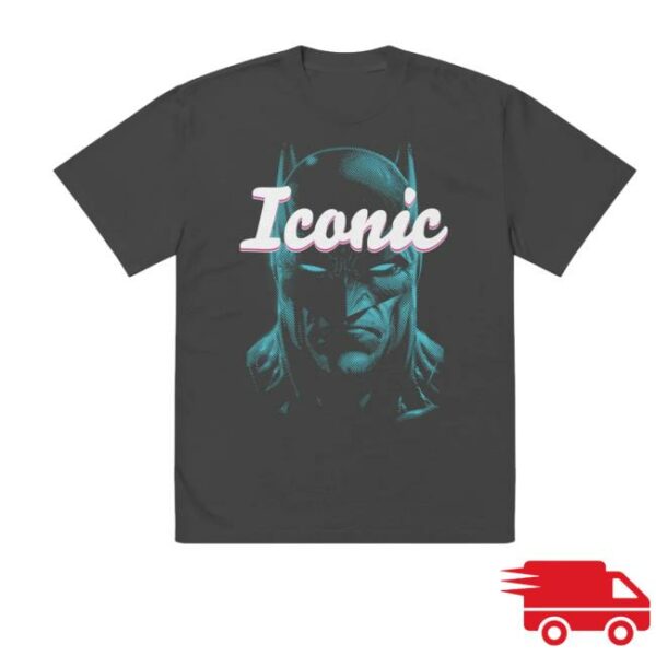 Dc Shop Merch Batman Iconic Oversized Faded T-Shirt