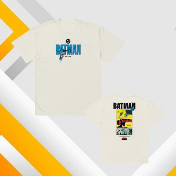 Dc Shop Merch Batman Est 1939 Oversized Faded T-Shirt