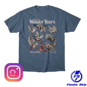Loneliest Place On Earth Merch Store The Wonder Years Bird Collage Shirt