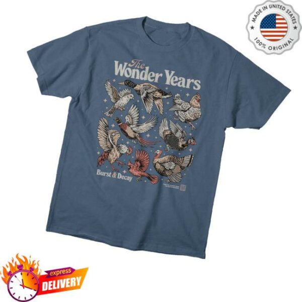 Loneliest Place On Earth Merch Store The Wonder Years Bird Collage Shirt