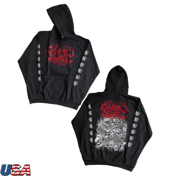 Realityfade Merch Store Guttural Slug Paranormal Evisceration Hoodie