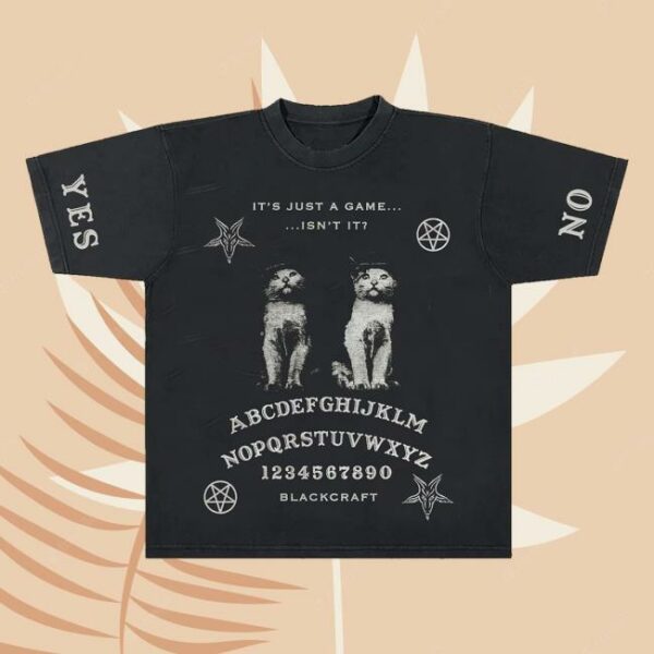 Blackcraftcult Merch Store Ouija Cats T-Shirt
