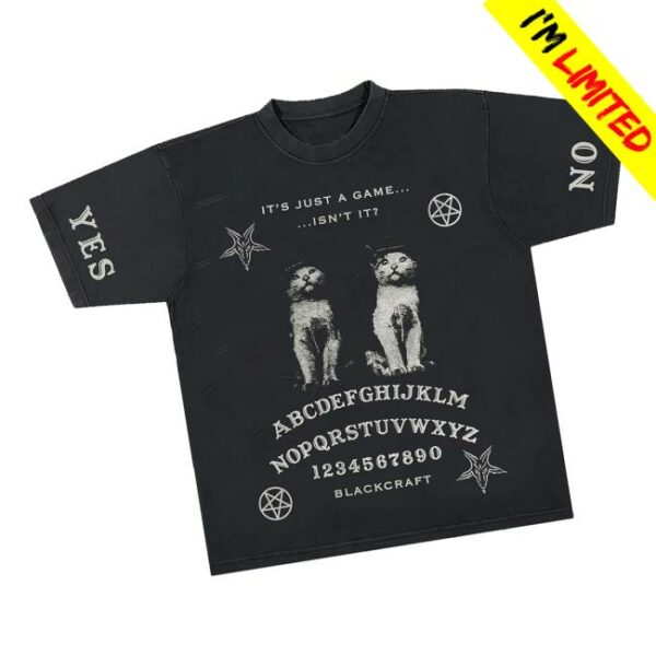 Blackcraftcult Merch Store Ouija Cats T-Shirt