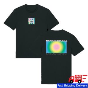 Honningbarna Merch Store Sort Soft Spot T-Skjorte