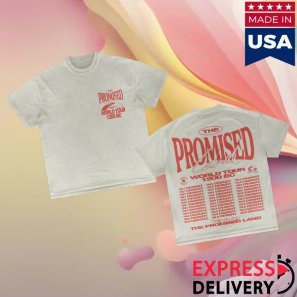 The Promised Land Series Merch Store World Tour Tee