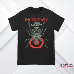 Allin Merch Store Incendiary Host Parasite Tee