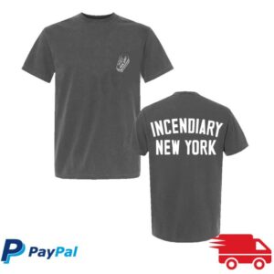Allin Merch Store Incendiary Coffin Arch Pepper Tee