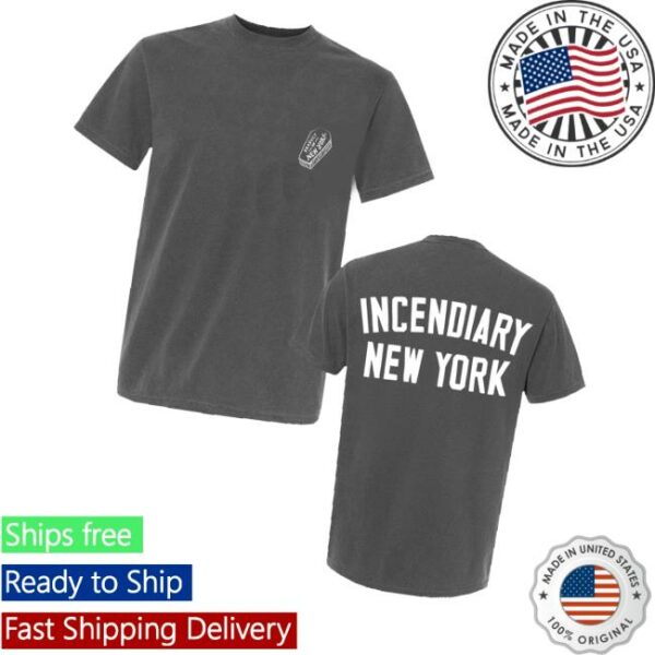 Allin Merch Store Incendiary Coffin Arch Pepper Tee