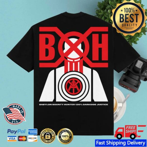 Babylon Store Merch Babylon X Bounty Hunter Justice Tee