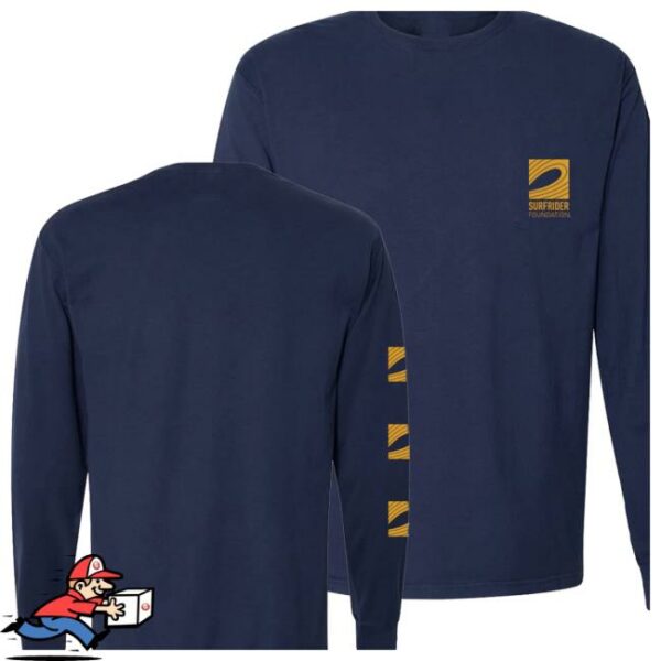 Surfrider Store Merch The Surfrider Foundation Icon Logo Long Sleeve Tee