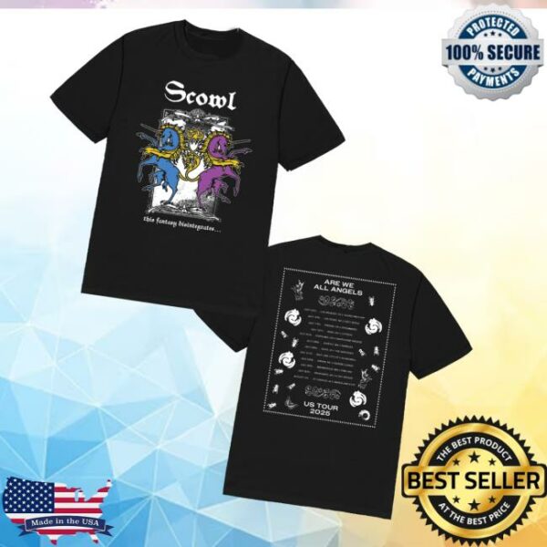 Scowl Store Awaa 2025 Us Tour Tee