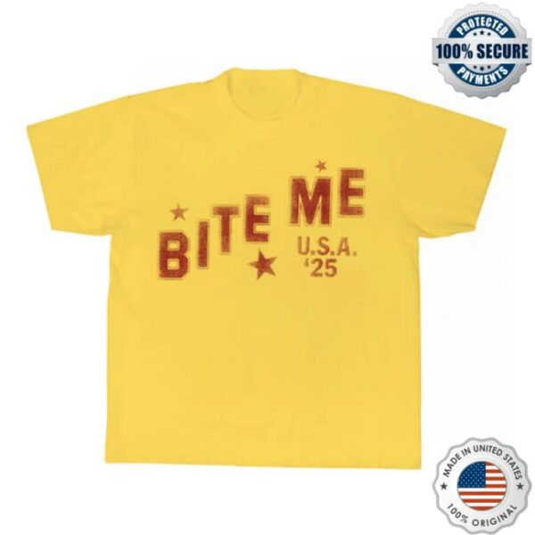 Renee Rapp Store Merch Yellow Tour Tee