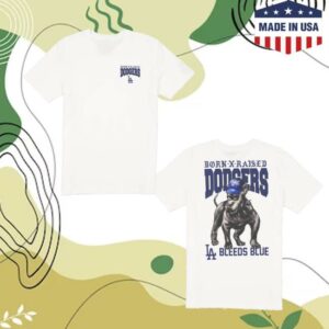Born X Raised Merch Store Born X Raised Dodgers Dog Tee