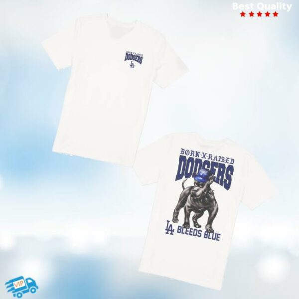 Born X Raised Merch Store Born X Raised Dodgers Dog Tee
