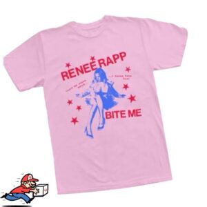 Renee Rapp Store Merch Pink Tour Tee