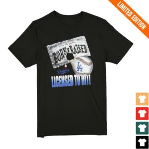 Born X Raised Merch Store Born X Raised Dodgers Licensed To Hit Tee