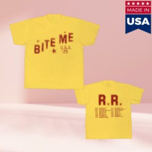 Renee Rapp Shop Merch Yellow Tour Tee