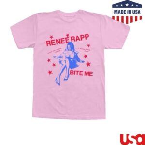 Renee Rapp Shop Merch Pink Tour Tee