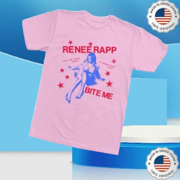 Renee Rapp Shop Merch Pink Tour Tee