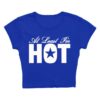 kenny renee rapp store merch blue hot baby tee