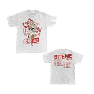 Renee Rapp Shop Merch White Date Back Tour Tee