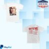 Renee Rapp Shop Merch White Date Back Tour Tee