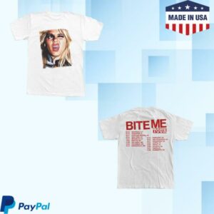Renee Rapp Shop Merch White Tour Photo Tee