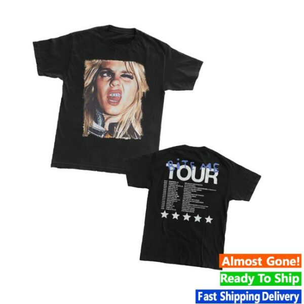 Renee Rapp Shop Merch Black Date Back Tour Tee