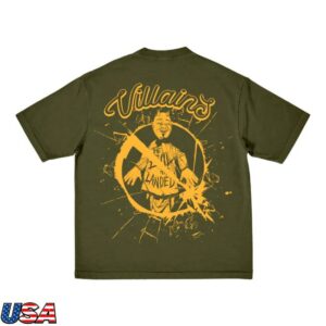 Qotsa Store Merch The Evil Has Landed Military Green T-Shirt