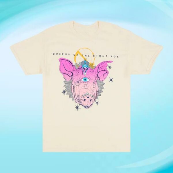 Qotsa Store Merch Domesticated Animals Natural T-Shirt
