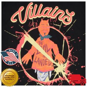 Qotsa Store Merch The Evil Has Landed Black T-Shirt