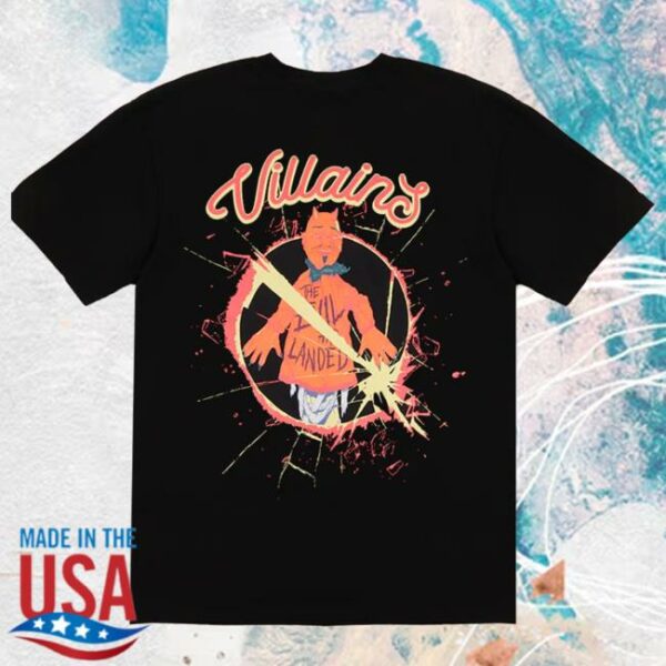 Qotsa Store Merch The Evil Has Landed Black T-Shirt