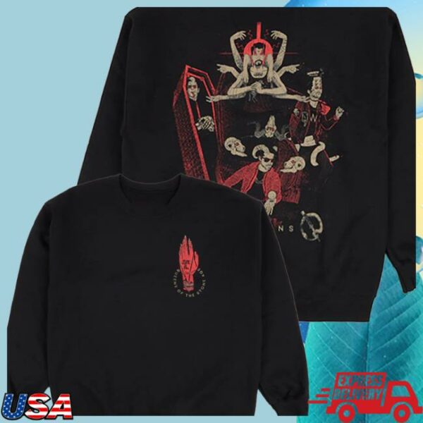 Qotsa Store Merch Villains Black Crewneck