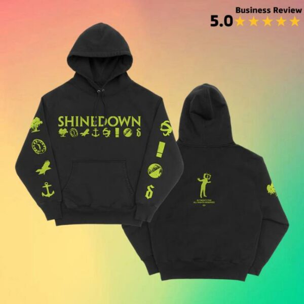 Shinedown Store Merch Sd Logos Hoodie