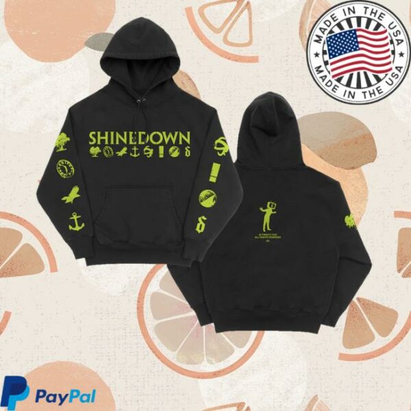 Shinedown Store Merch Sd Logos Hoodie