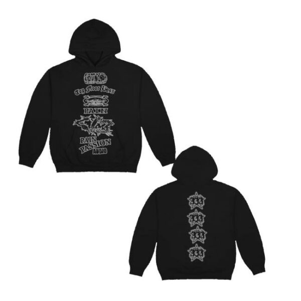 Destroylonely Shop Merch Logo Mania Hoodie