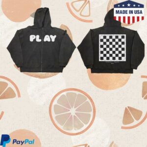 Ed Sheeran Merch Store Play X Kidsuper Black Zip-Up
