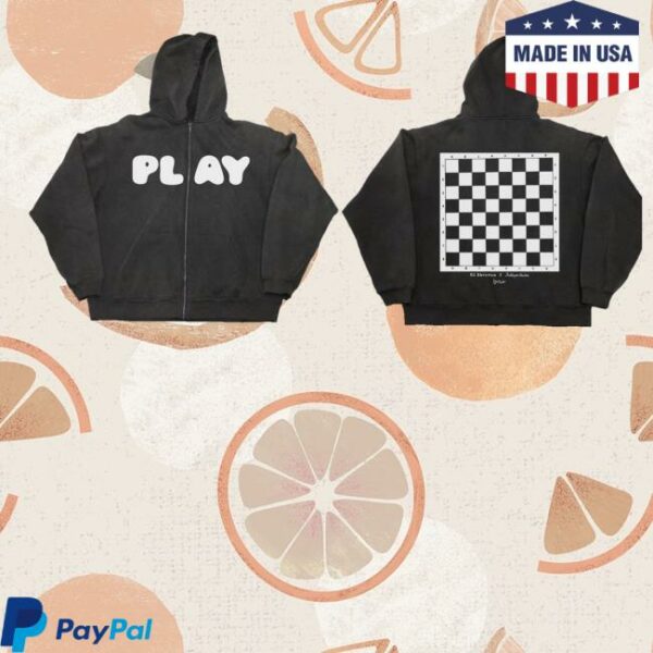 Ed Sheeran Merch Store Play X Kidsuper Black Zip-Up