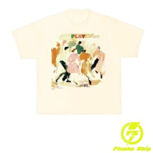 Ed Sheeran Merch Store Play X Kidsuper Watercolor T-Shirt Ed Sheeran Merch Store Play X Kidsuper Watercolor T-Shirt