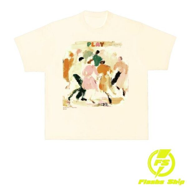 Ed Sheeran Merch Store Play X Kidsuper Watercolor T-Shirt