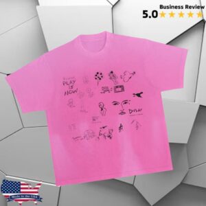 Ed Sheeran Store Merch Play X Kidsuper Doodle T-Shirt Ed Sheeran Store Merch Play X Kidsuper Doodle T-Shirt