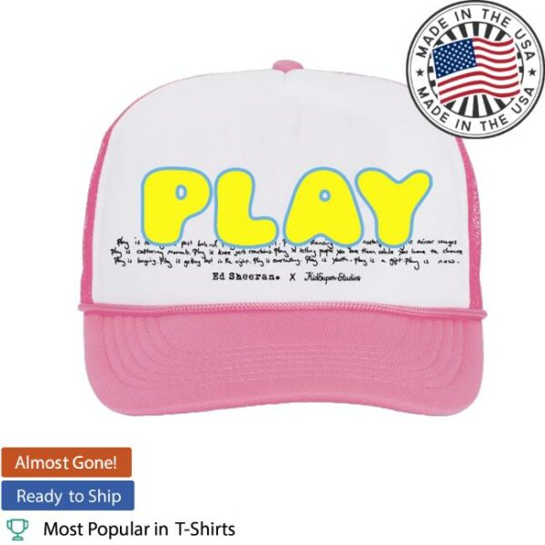 Ed Sheeran Merch Store Play X Kidsuper Trucker Cap